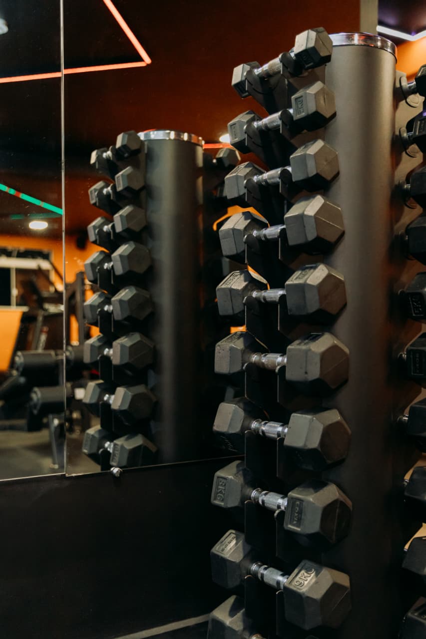 Equipamento de academia
